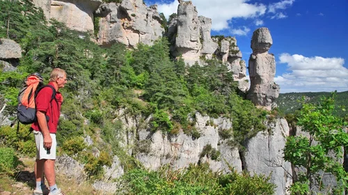 Randonnée, trail dans les Gorges du Tarn et de la Jonte
